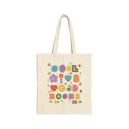 90s Cool Kids Bookish Tote Bag
