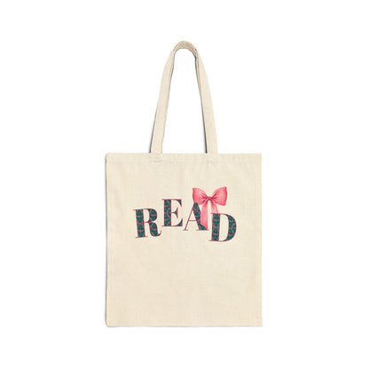 Cute Reading Tote Bag