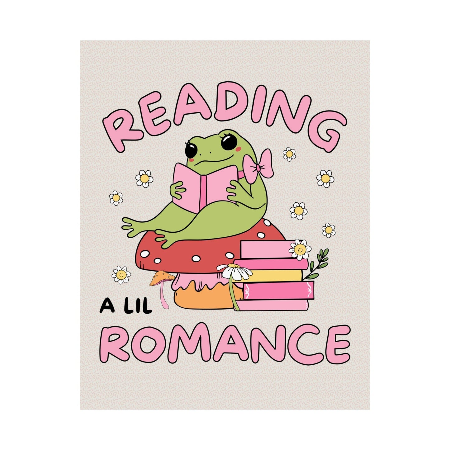 Cute Romance Reader Poster