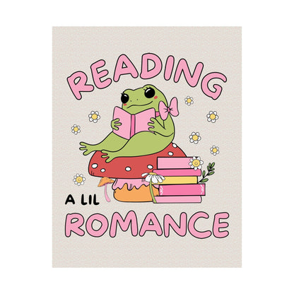 Cute Romance Reader Poster