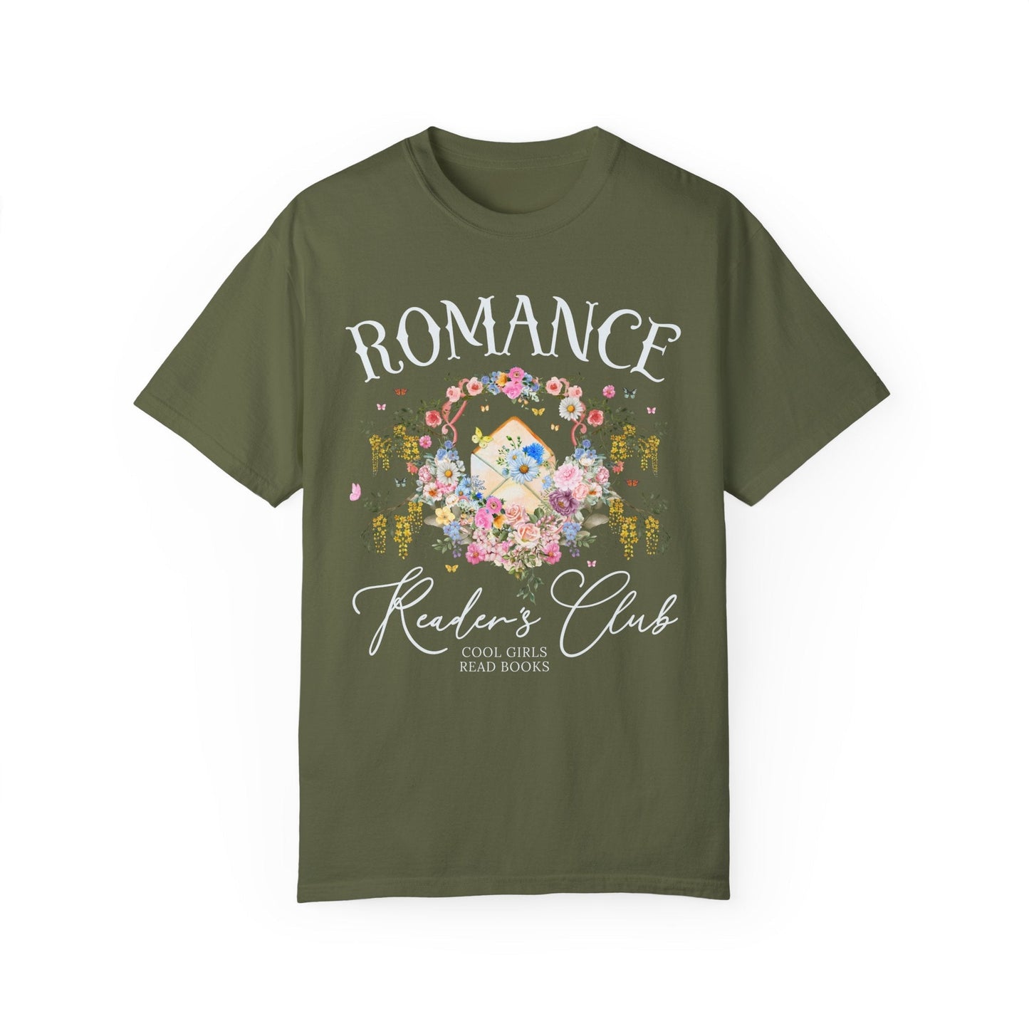 Cute Floral Romance Reader Shirt