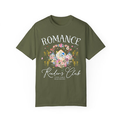 Cute Floral Romance Reader Shirt