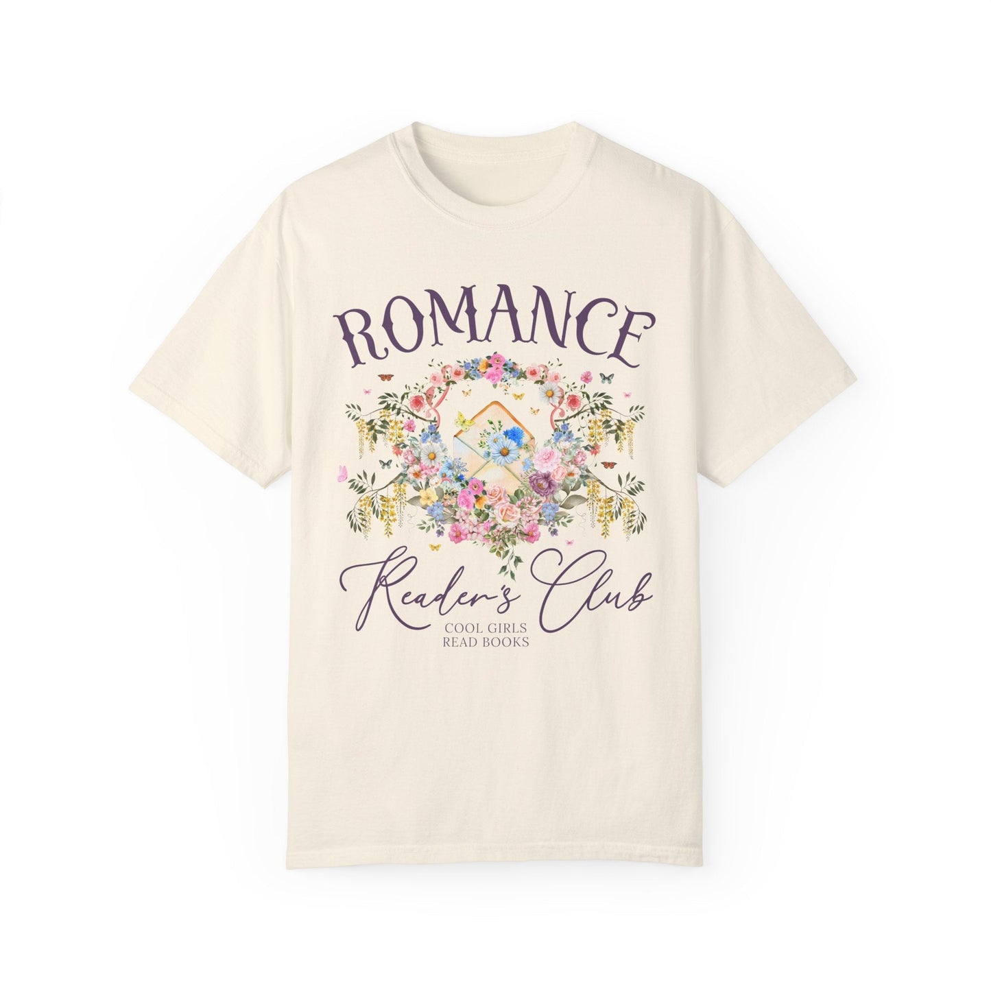 Cute Floral Romance Reader Shirt