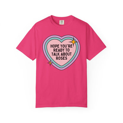 Cute Rose Gardening Tee Shirt
