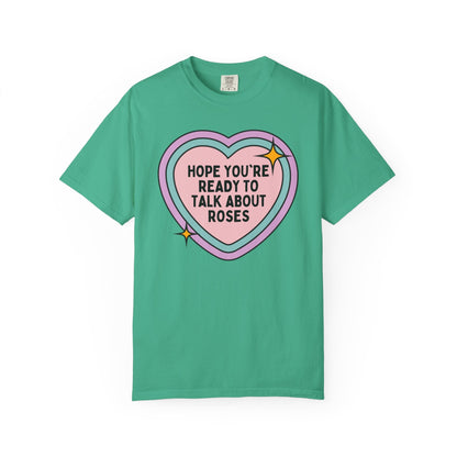Cute Rose Gardening Tee Shirt