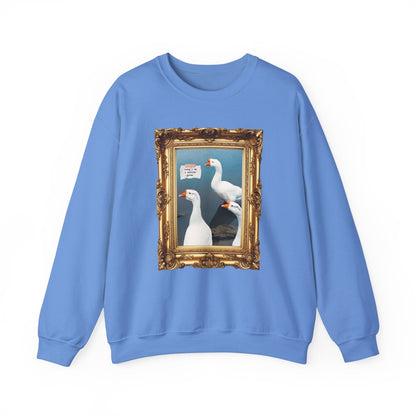 Cute Serious Goose Sweatshirt