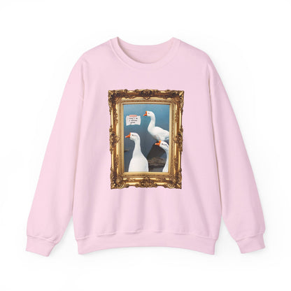 Cute Serious Goose Sweatshirt