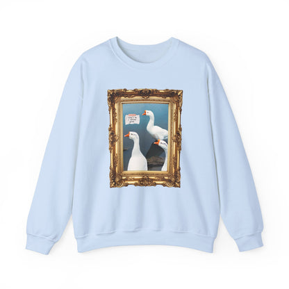Cute Serious Goose Sweatshirt