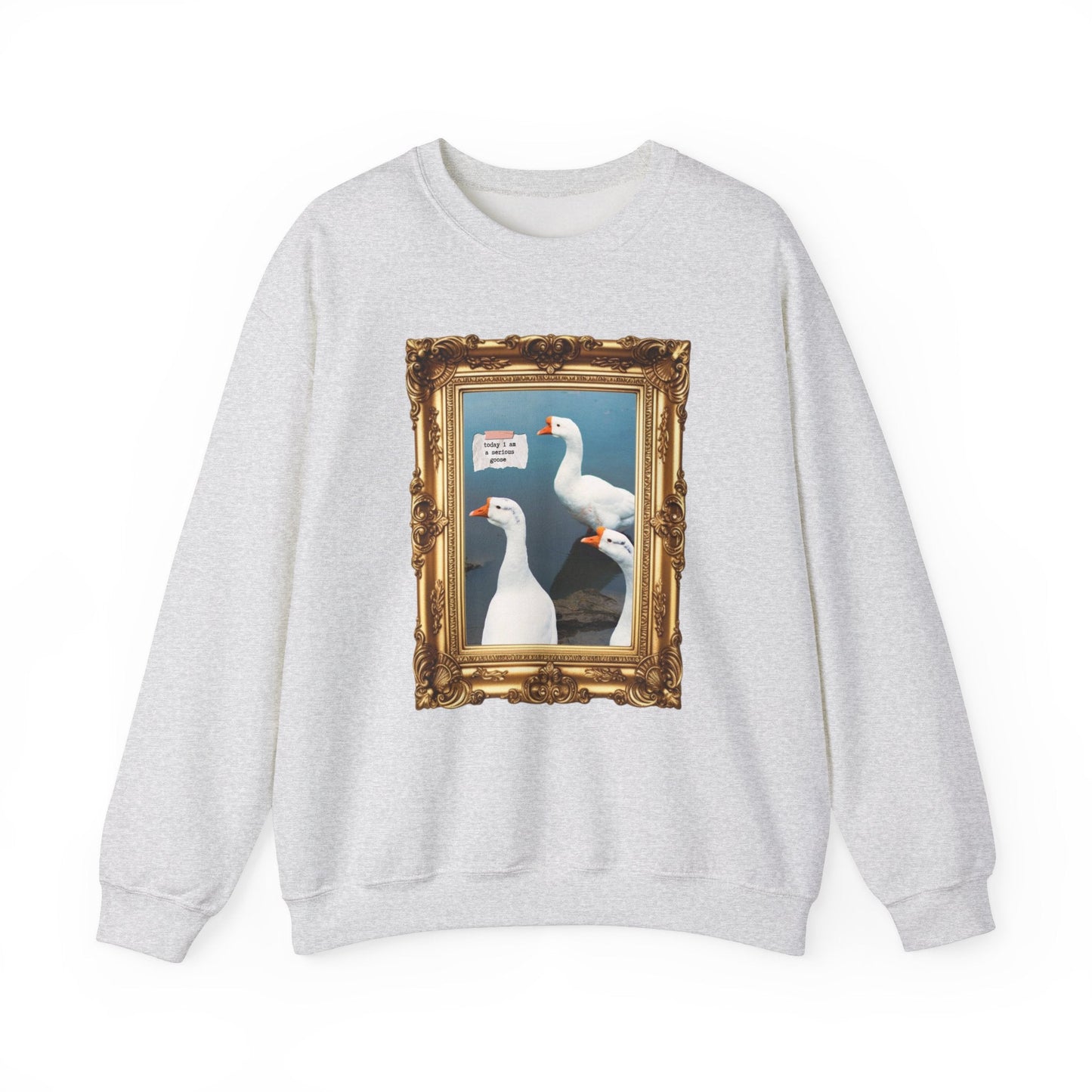 Cute Serious Goose Sweatshirt