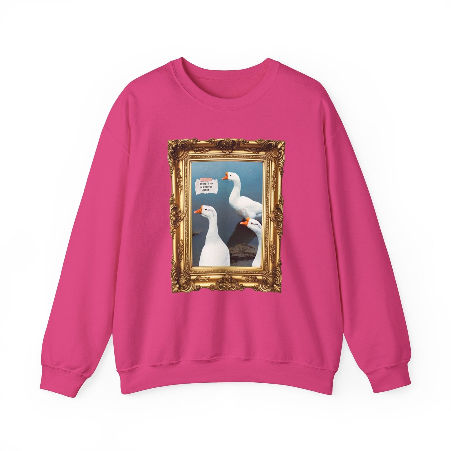 Cute Serious Goose Sweatshirt