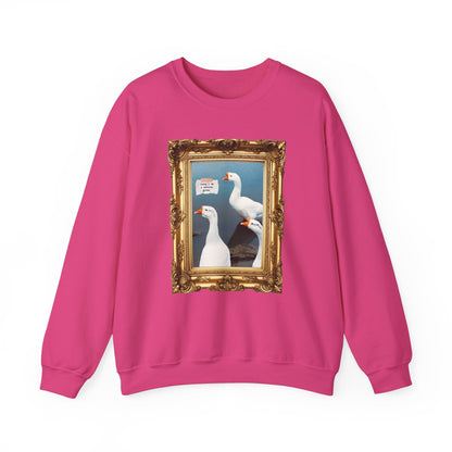 Cute Serious Goose Sweatshirt
