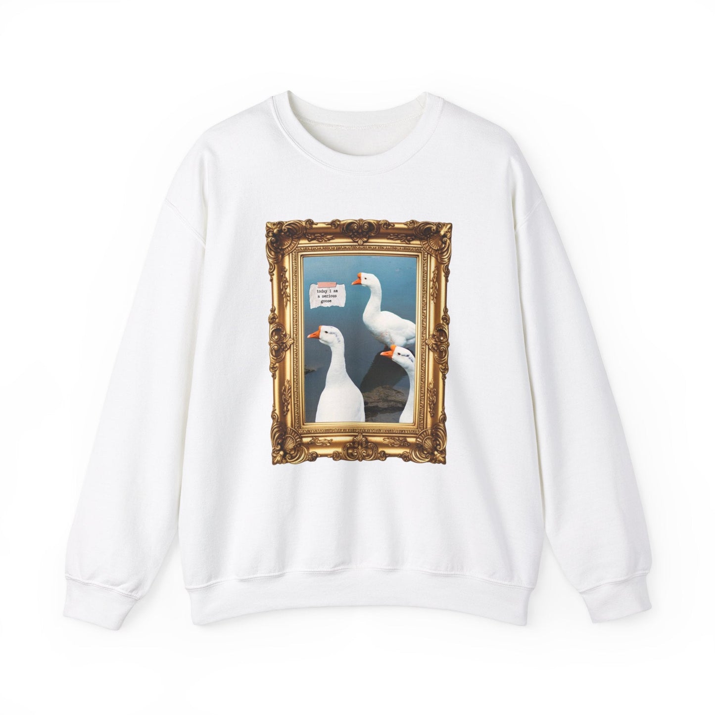 Cute Serious Goose Sweatshirt
