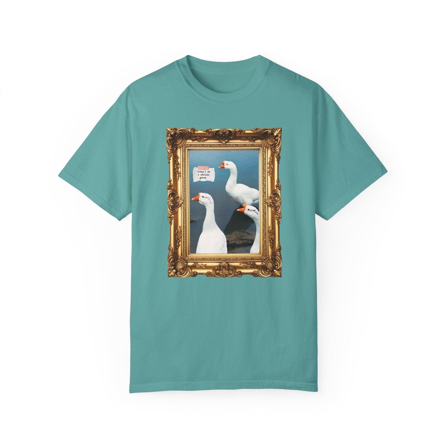 Cute Serious Goose Tee Shirt