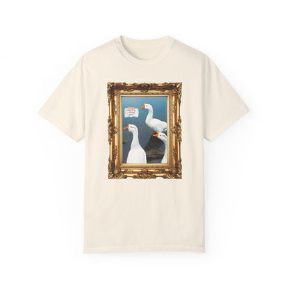 Cute Serious Goose Tee Shirt