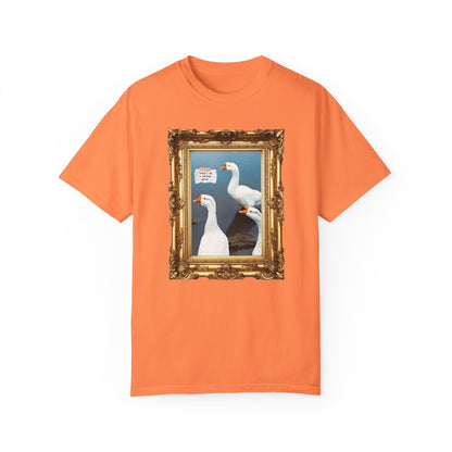 Cute Serious Goose Tee Shirt
