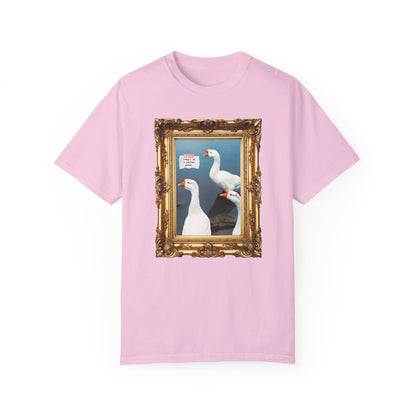 Cute Serious Goose Tee Shirt