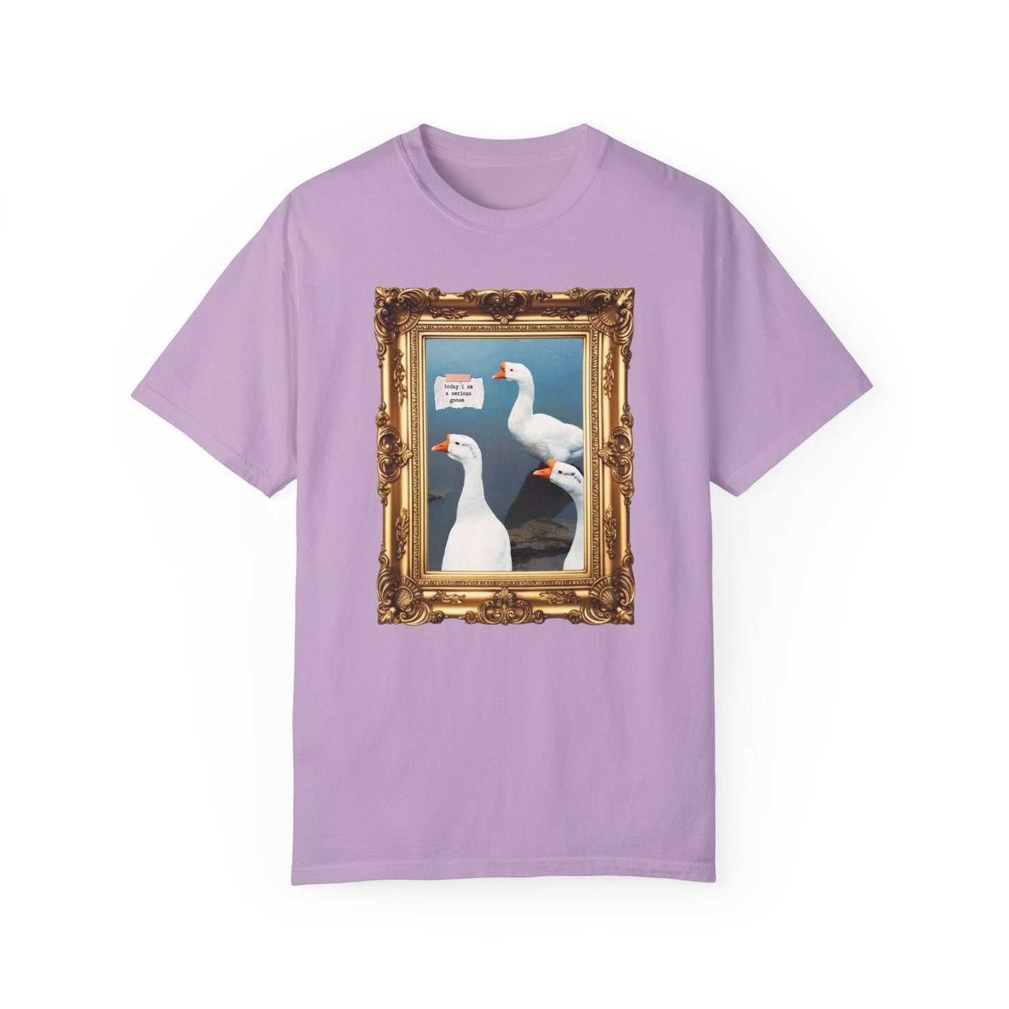 Cute Serious Goose Tee Shirt