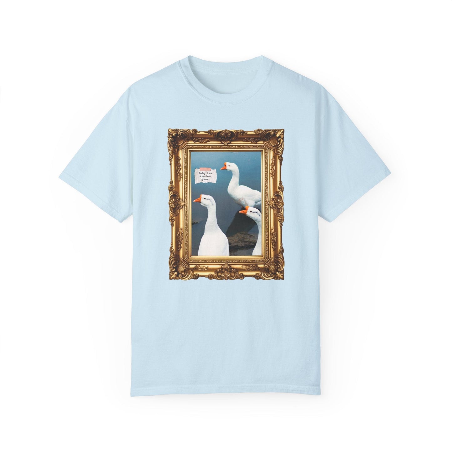 Cute Serious Goose Tee Shirt