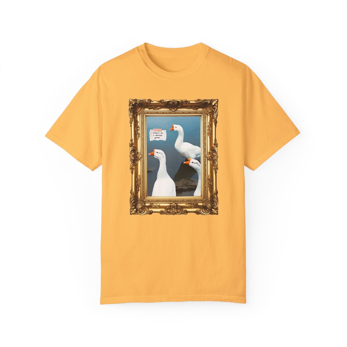 Cute Serious Goose Tee Shirt