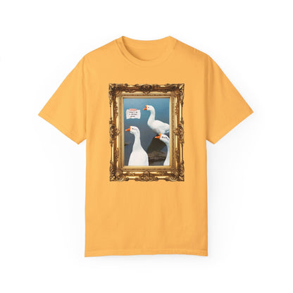 Cute Serious Goose Tee Shirt