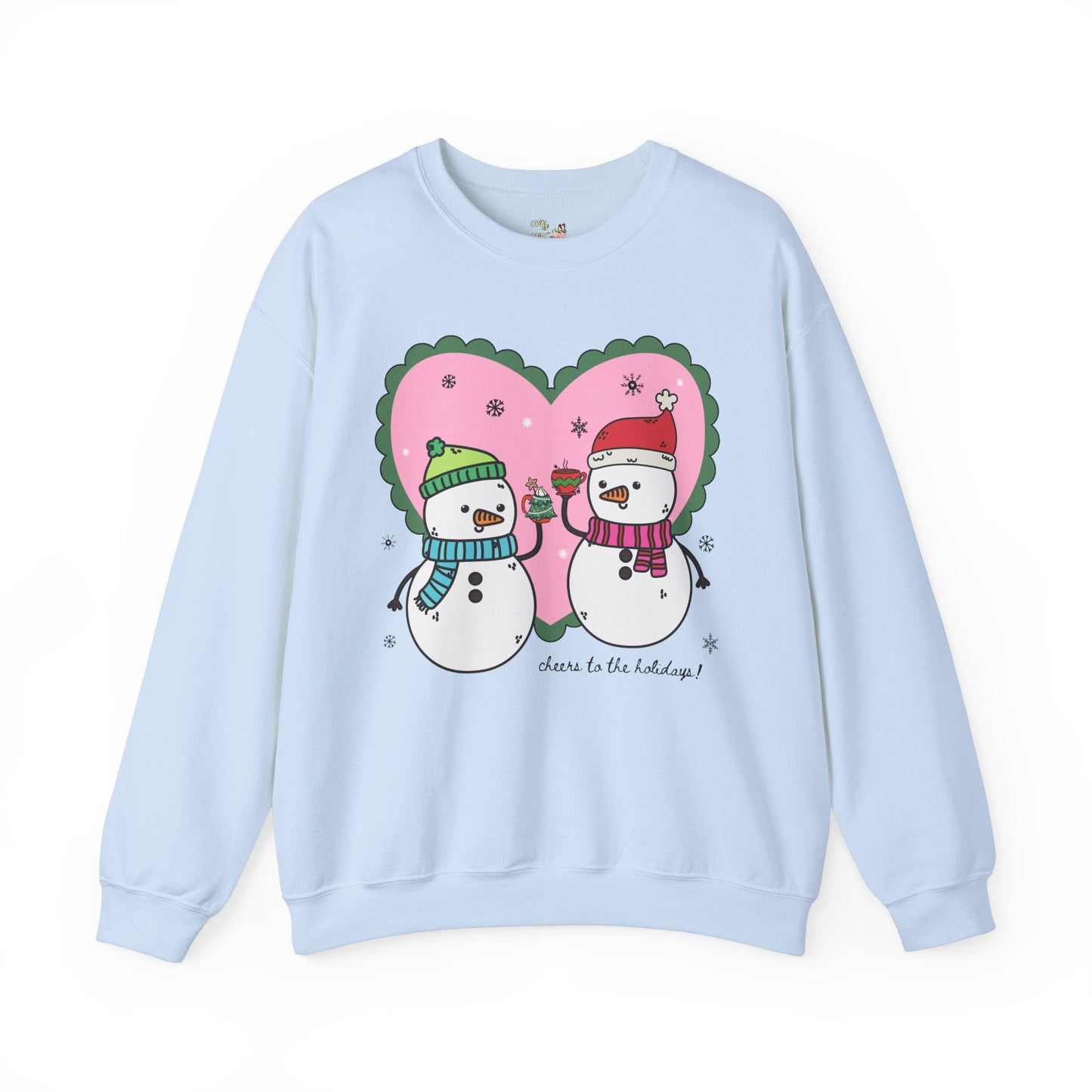 Cute Snowman Sweatshirt for Christmas