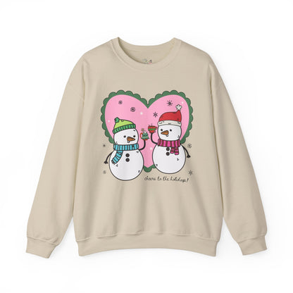 Cute Snowman Sweatshirt for Christmas
