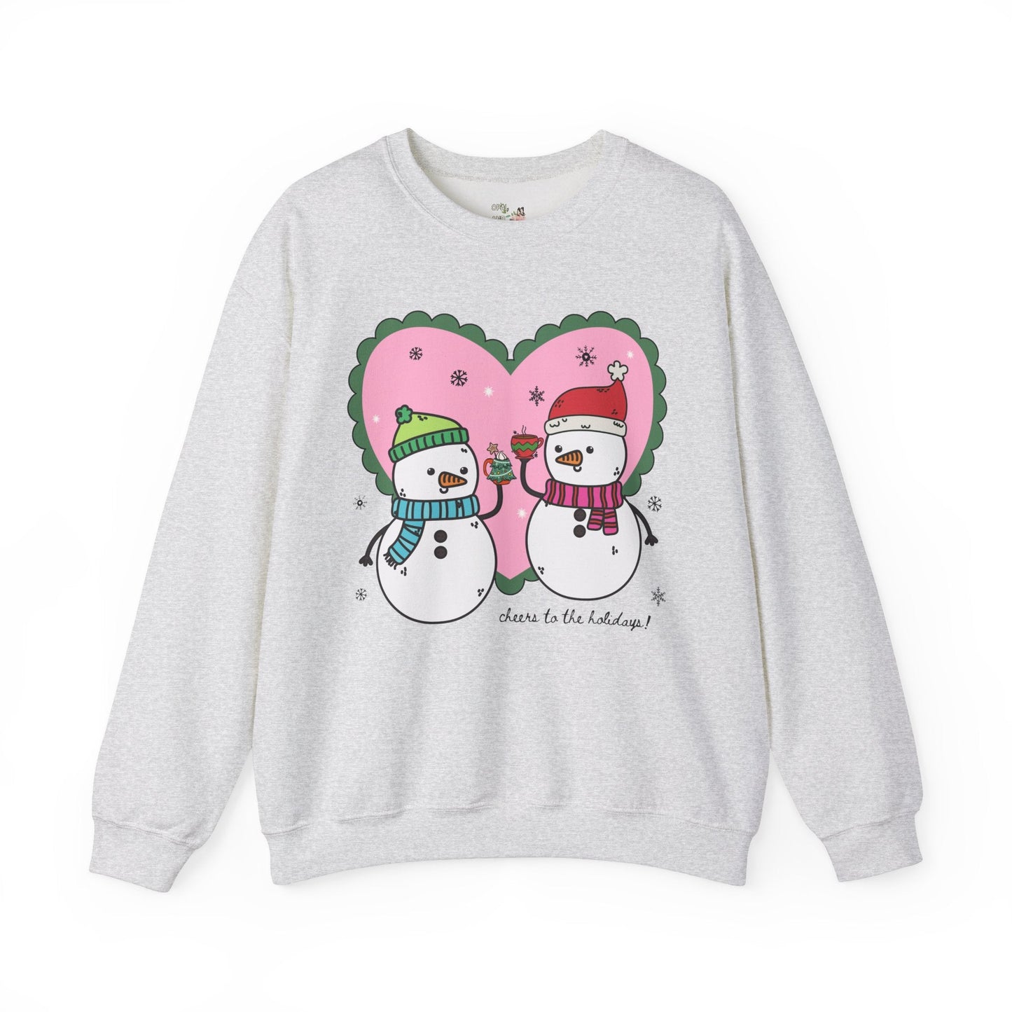 Cute Snowman Sweatshirt for Christmas