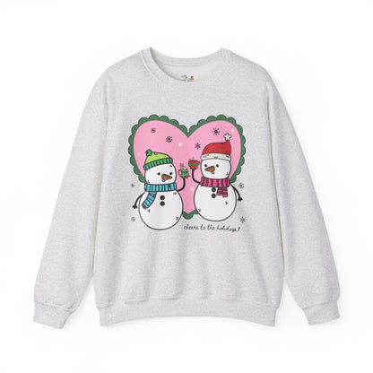 Cute Snowman Sweatshirt for Christmas