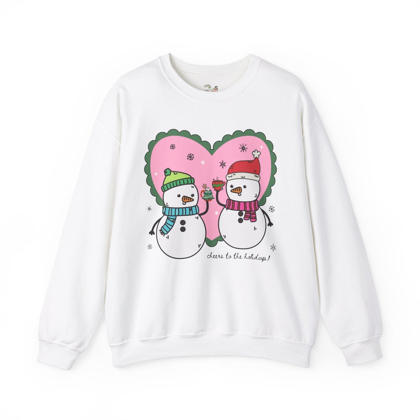 Cute Snowman Sweatshirt for Christmas