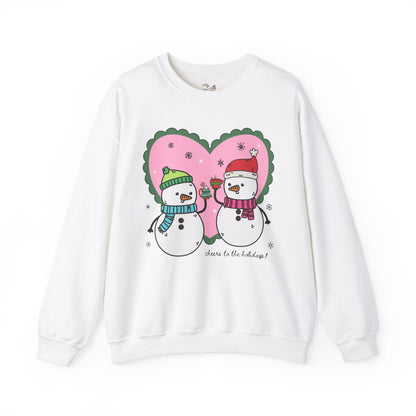 Cute Snowman Sweatshirt for Christmas