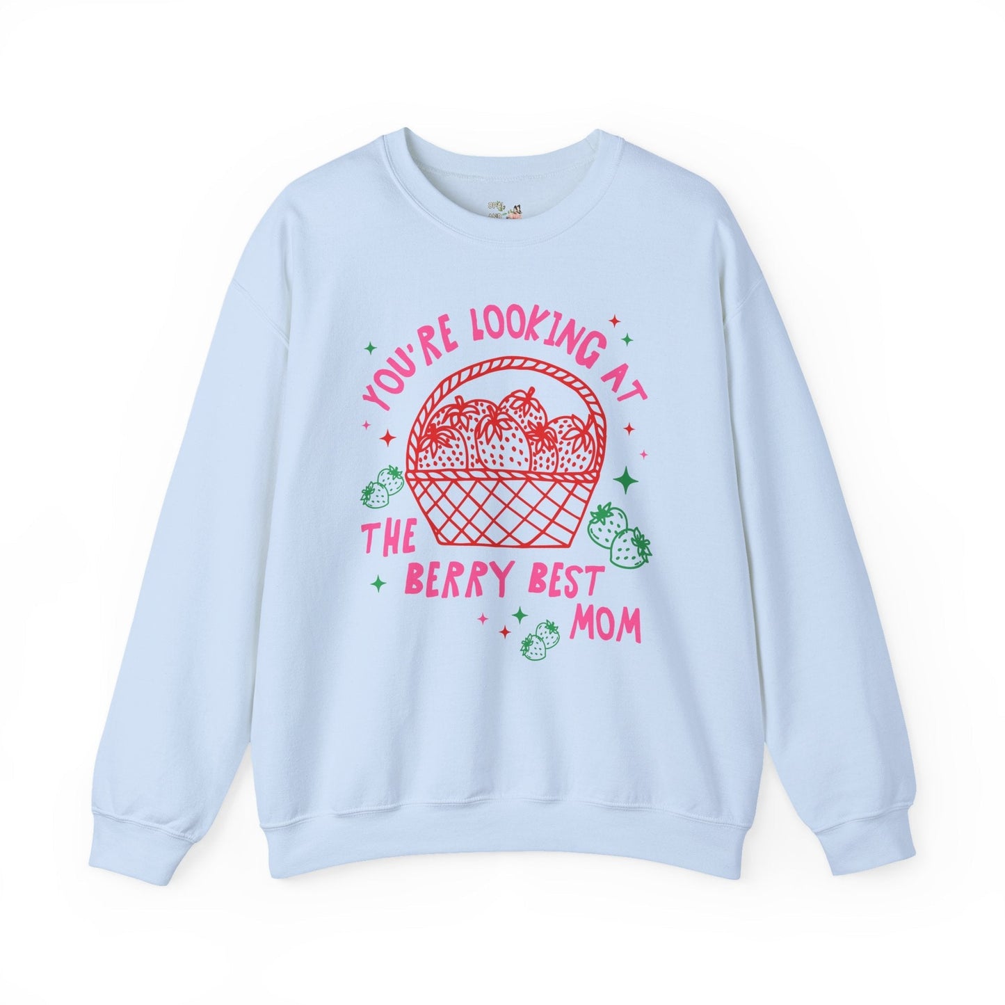 Cute Strawberry Sweatshirt: The Beary Best Mom