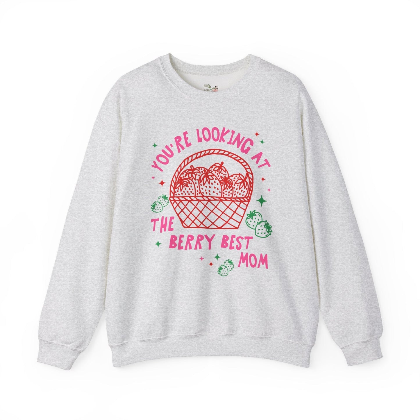 Cute Strawberry Sweatshirt: The Beary Best Mom