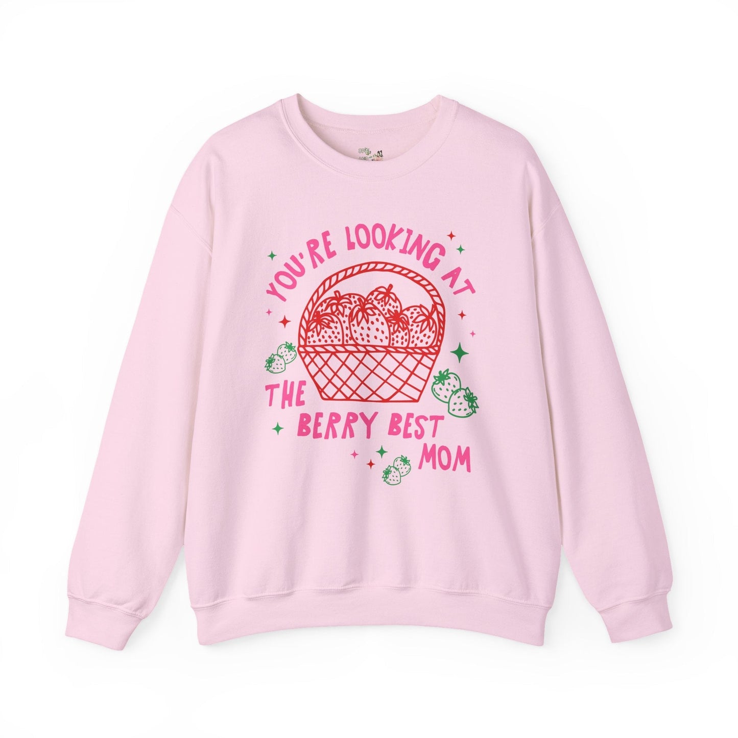 Cute Strawberry Sweatshirt: The Beary Best Mom