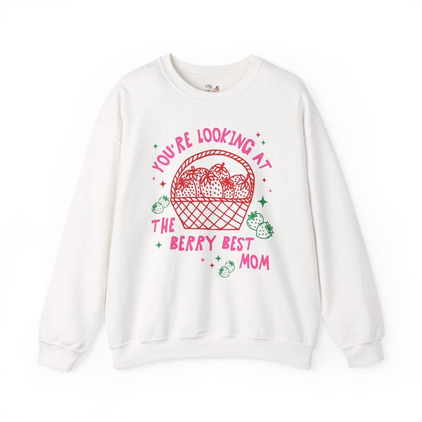 Cute Strawberry Sweatshirt: The Beary Best Mom