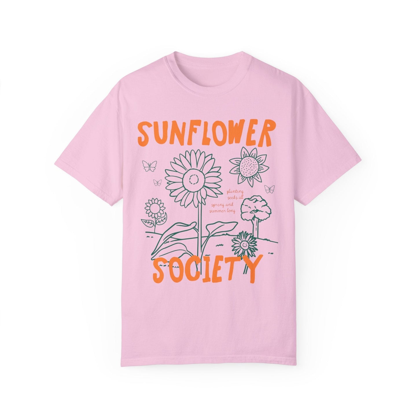 Cute Sunflower Gardening Tee