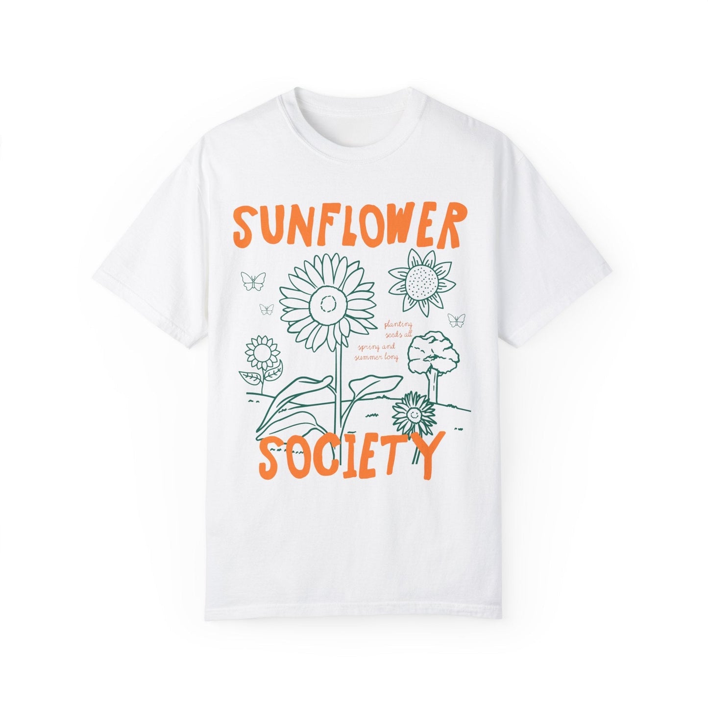 Cute Sunflower Gardening Tee