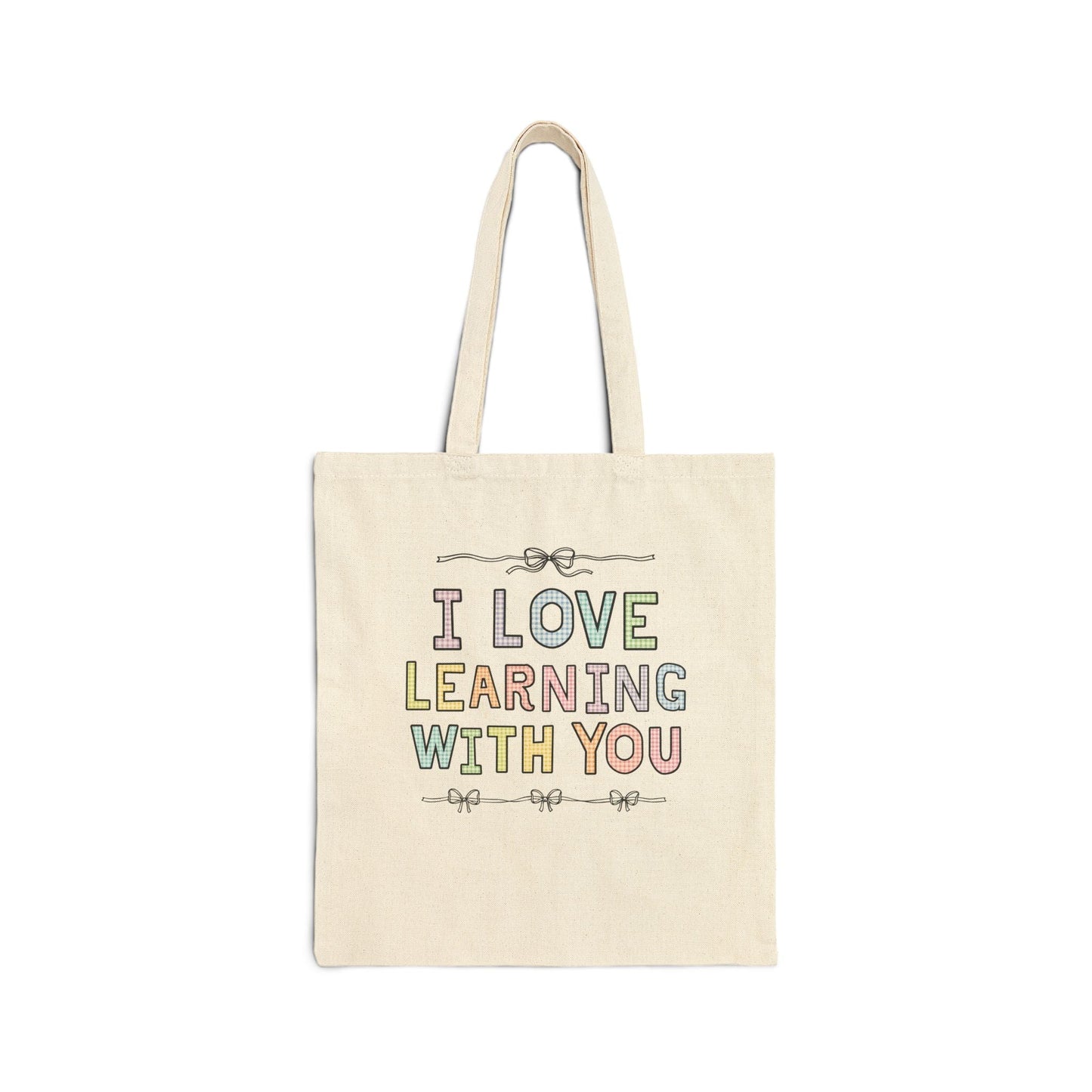 Cute Teacher Tote Bag