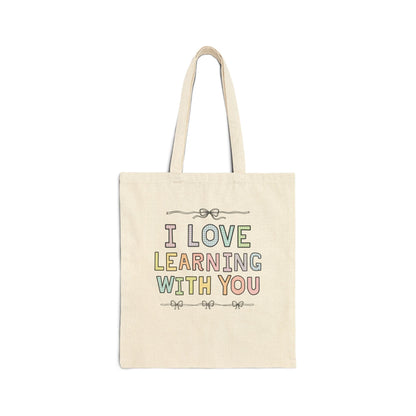 Cute Teacher Tote Bag