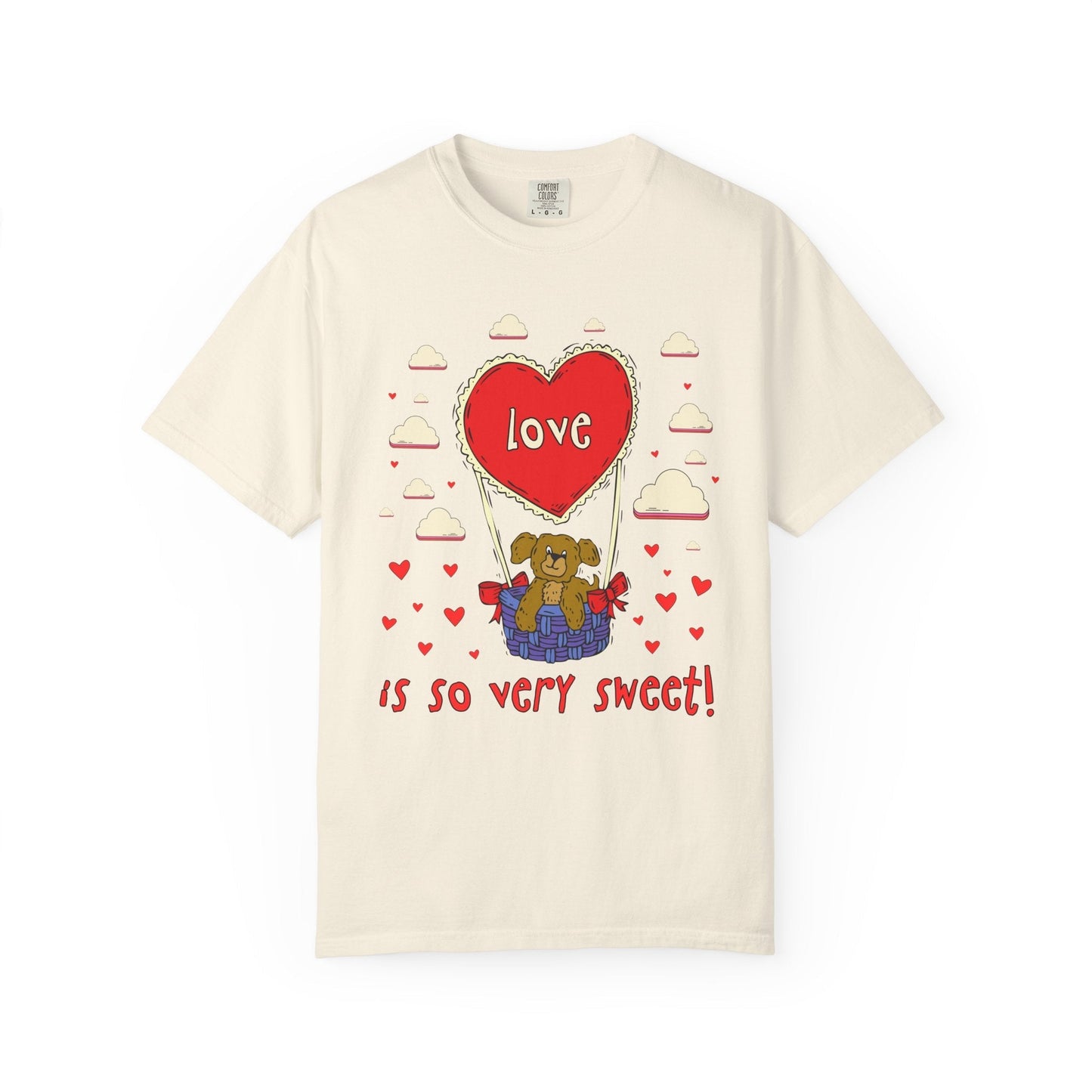 Love is So Very Sweet Cute Puppy Tee