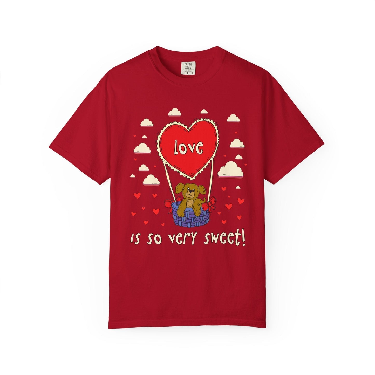 Love is So Very Sweet Cute Puppy Tee