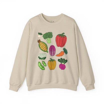 Cute Vegetable Sweatshirt