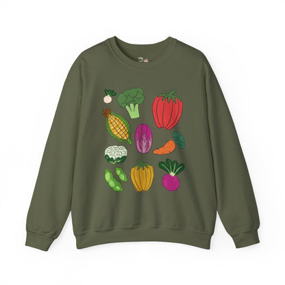 Cute Vegetable Sweatshirt