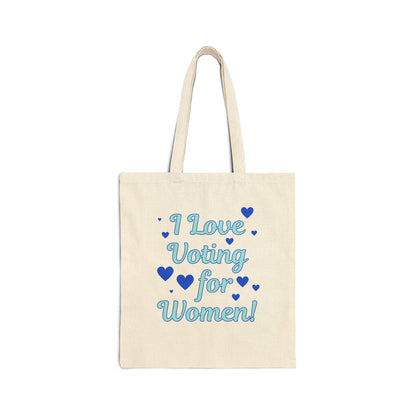 Cute Voting for Women Tote Bag