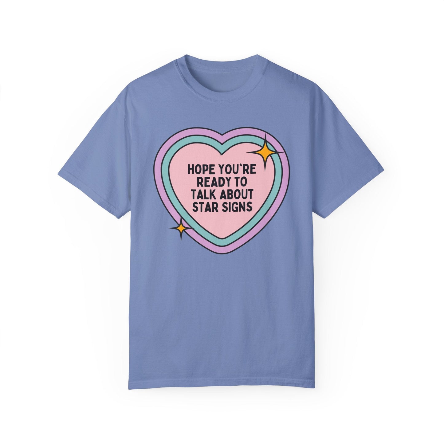 Cute Zodiac Sign Tee Shirt with Heart