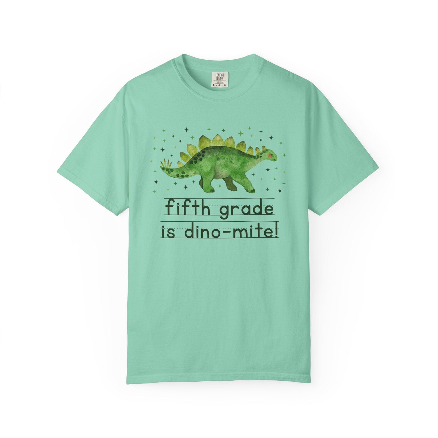 Dinosaur Fifth Grade Teacher Tee