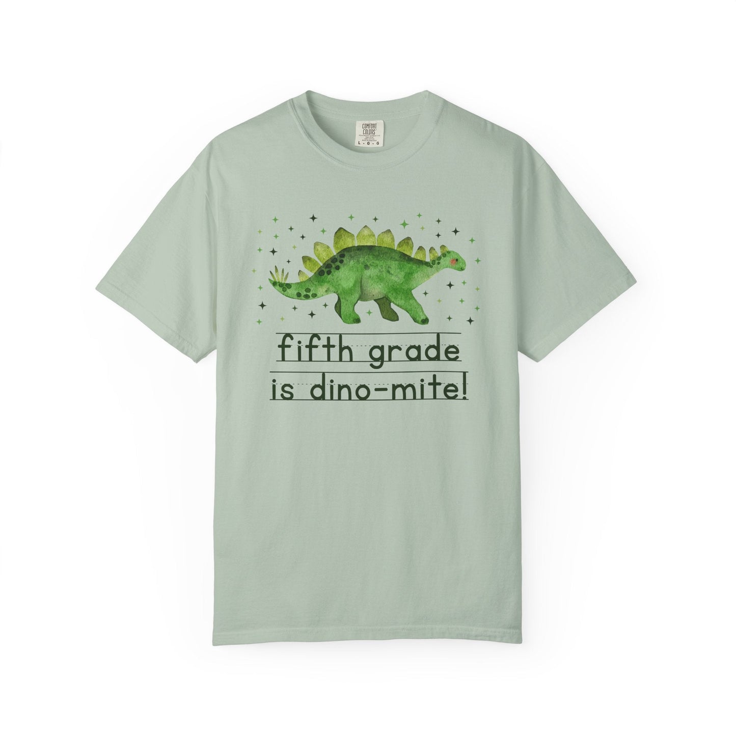 Dinosaur Fifth Grade Teacher Tee