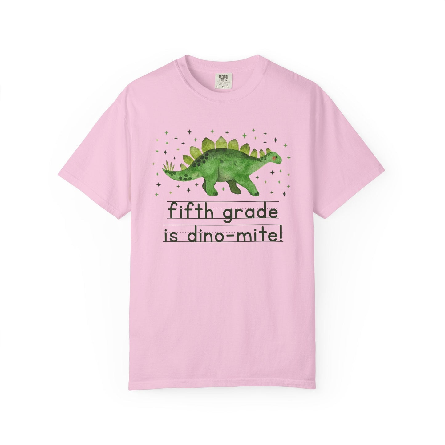 Dinosaur Fifth Grade Teacher Tee