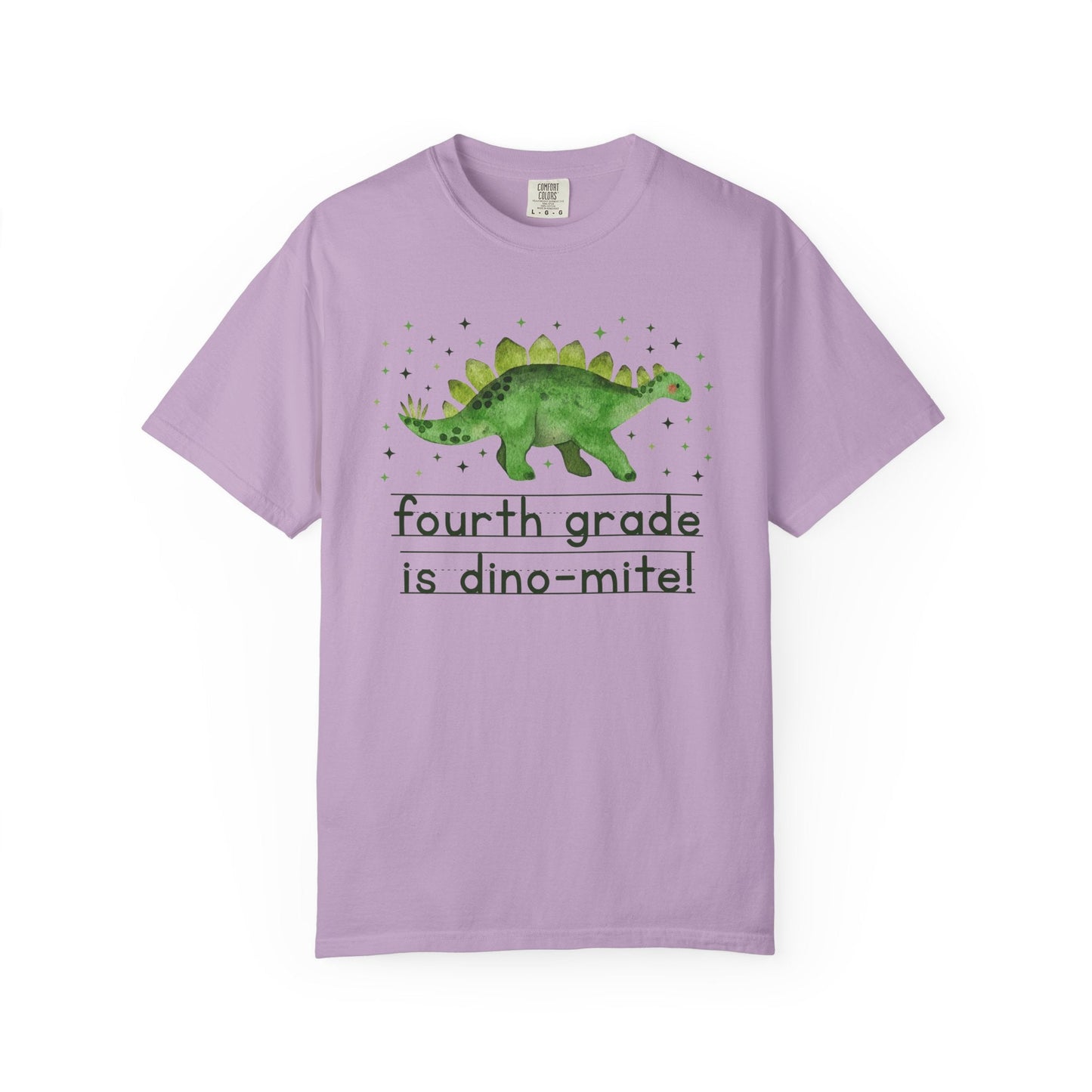 Dinosaur Fourth Grade Teacher Tee