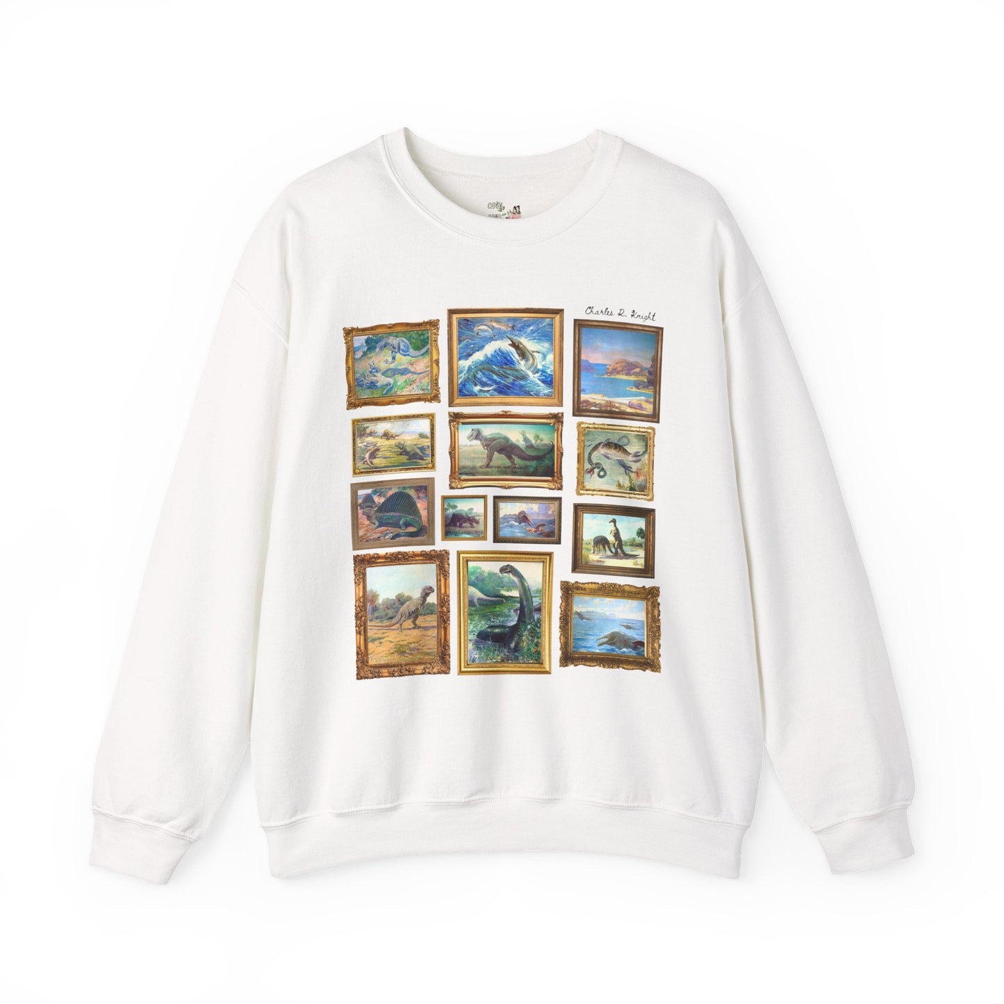 Dinosaur Lover Art History Sweatshirt