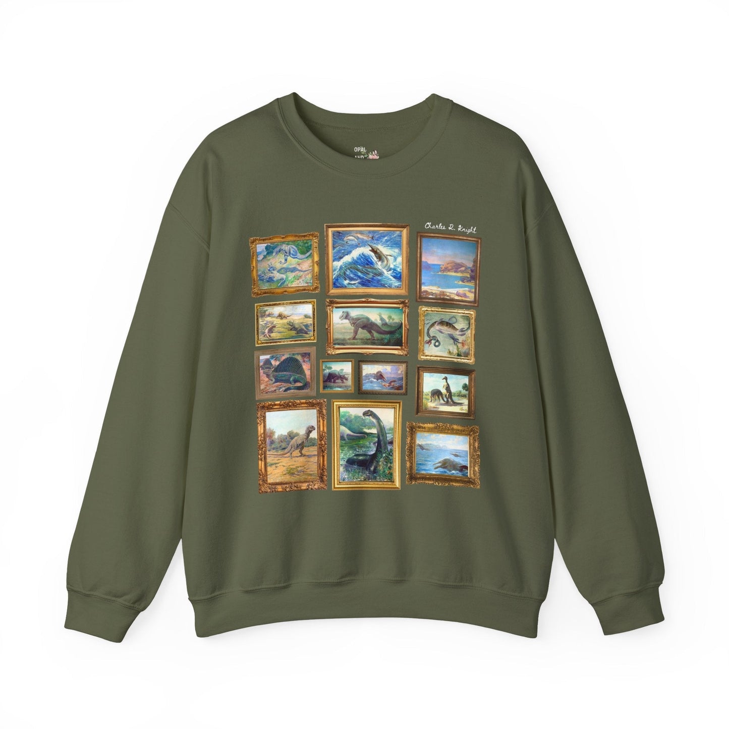 Dinosaur Lover Art History Sweatshirt